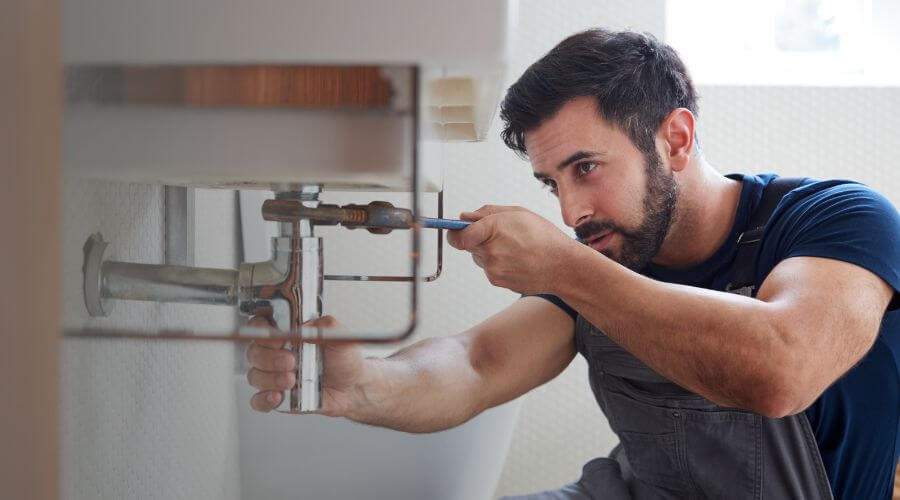 Water heater installation in Grammer, IN